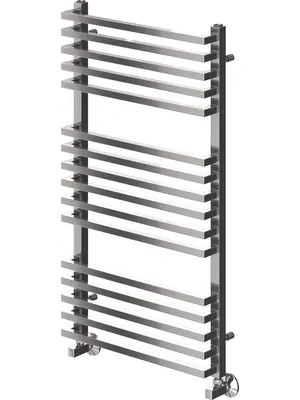 Полотенцесушитель TERMINUS П16 (ШВ:500х1000) водяной, нижнее подключение, нерж. сталь