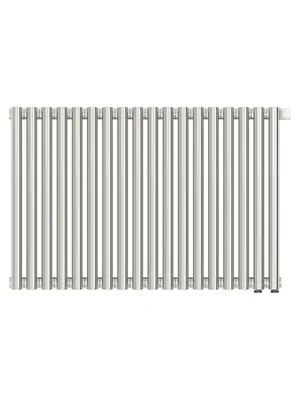 СУНЕРЖА Дизайн радиатор 500х810 (18 секц) нерж.сталь, EU50 левое/правое, 3/4", 00-0312-5018
