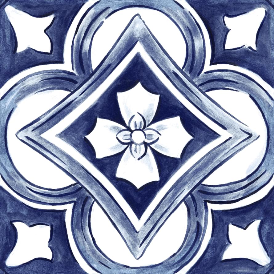 декор Amuri Decoro Maiolica Tappeto 1 Glossy 20x20
