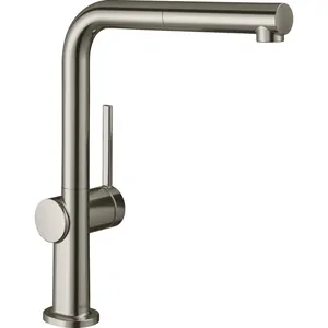 Смеситель Hansgrohe для кухни 270 вытяжной душ, 1jet sBox, под сталь 72809800