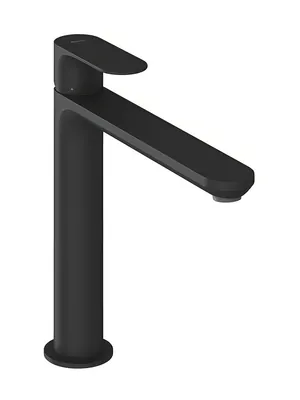 Смеситель для умывальника RAVAK EL 014.20BLM однозахв, 220 мм, без д/к., черный мат X070387