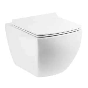 Унитаз подвесной BelBagno (515x350x350) безободковый, белый BB514CHR