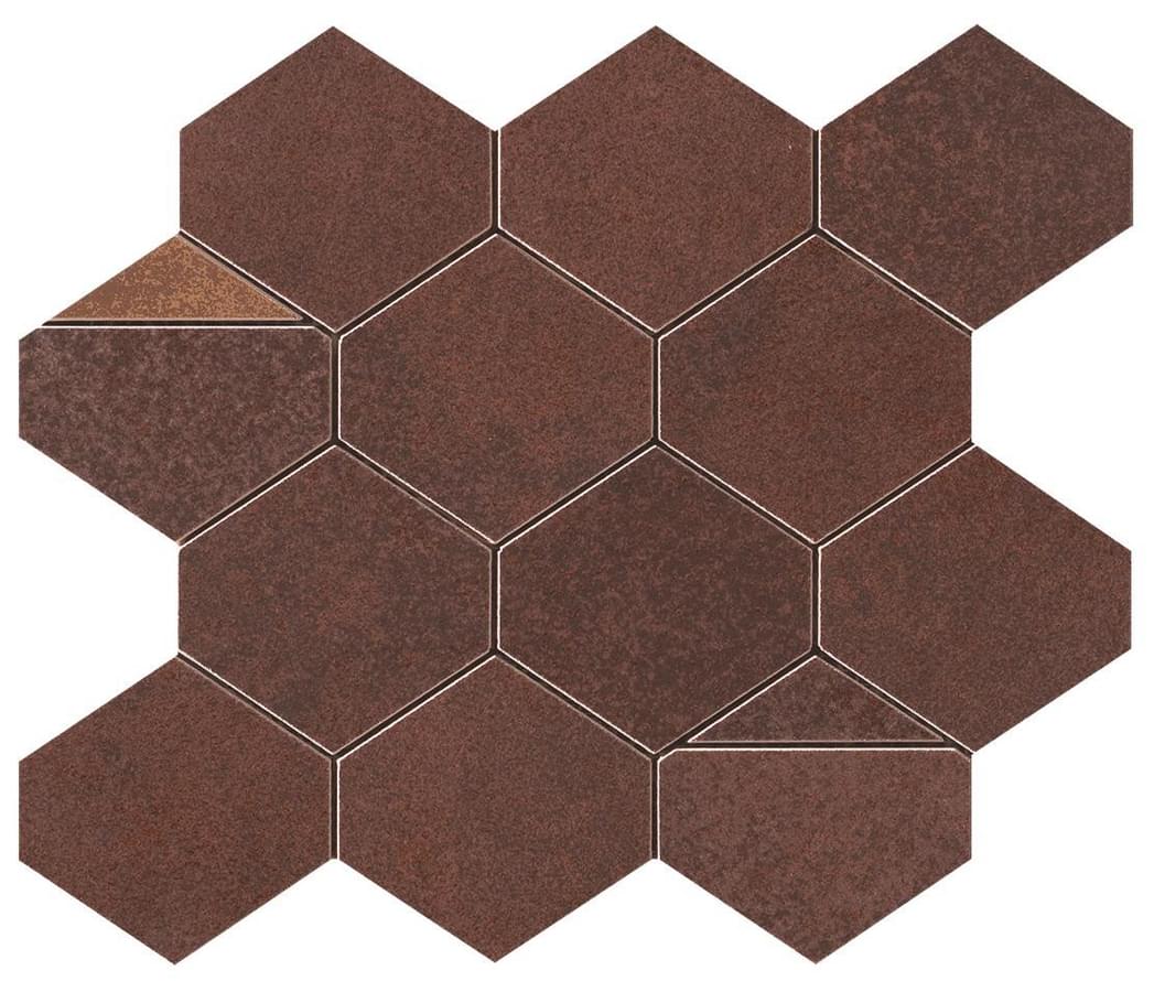 мозаика Blaze Corten Mosaico Nest 29.4x25.8