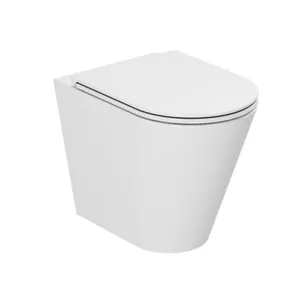 Унитаз приставной Azzurra (370х540х430) универс. выпуск, белый FMVCTPE00000BI