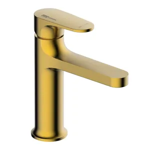 Смеситель WasserKRAFT 3603 для умывальника, однозахватный, матовое золото
