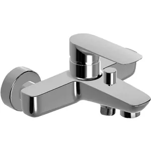 Смеситель для ванны Paini однозахватный, настенный, без душевого гарнитура, хром 09CR111