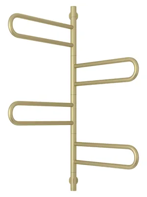 СУНЕРЖА 4.0-4С Полотенцесушитель 978х535, поворотный, 130Вт, шампань матовая 022-0823-0978