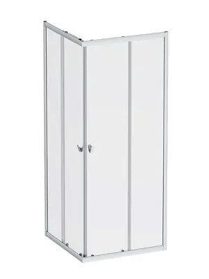 Душевое ограждение AM.PM 1900х800х800, профиль серебро/стекло прозрачное W87G-403-8080-MT