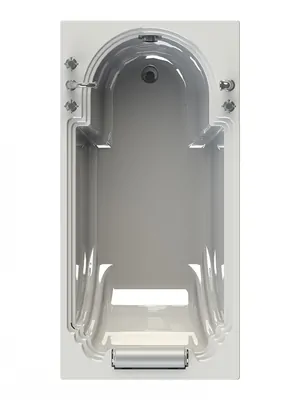 Ванна акриловая Радомир Fra Grande Chrome (1700х850) белая, с рамой 4-01-2-0-1-417