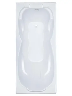 Ванна акриловая Triton (1800х800) без каркаса, со сливом-переливом V28O+CK60PF