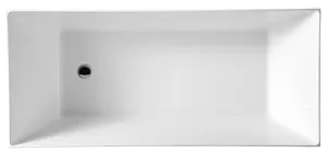 Ванна акриловая Abber (1700х750) отдельностоящая, слив-перелив, белая AB9274