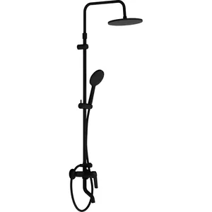 Душевая система DAMIXA для ванны/душа, верхний/ручной душ, черный 977740300
