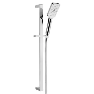 Душевой комплект Paini штанга 700 мм, шланг 1500мм, ручной душ, хром RVCR121