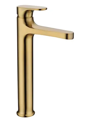 Смеситель Boheme 452-BR для раковины, на 1 отверстие, однозахватный, бронза