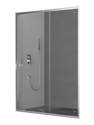 Душевая дверь RGW CL-14 (1100х1850) раздвижная, стекло 5мм прозрачное/хром 32091411-11