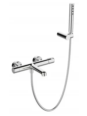 Смеситель для ванны/душа BelBagno -VASM/DFS-CRM настенный, однозахватный, душ. гарнитур, хром