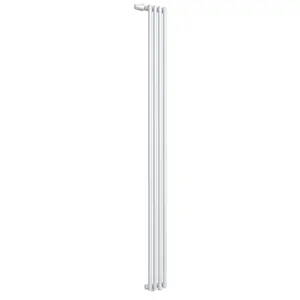 Радиатор стальной КЗТО 1-1250-4 (1284х121х50) 4 секции, 307 Вт, бок.подкл, белый