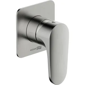 Смеситель WasserKRAFT 1451 для душа, однозахватный, никель