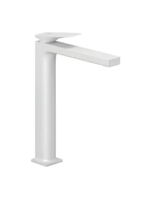 Смеситель для умывальника KLUDI однозахватный, фиксированный излив, белый матовый 542985375