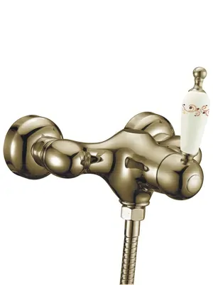 Смеситель Boheme Provanse Ripresa 364 для душа, настенный, однозахватный, бронза