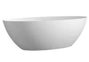 Ванна акриловая Abber (1700х800) отдельностоящая, слив-перелив, белая AB9374-1.7