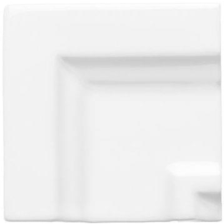 Adex Neri ADNE5533 Angulo Marco Cornisa Clasica Blanco Z 7x7