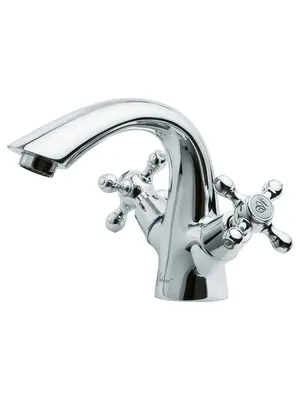 Смеситель Boheme Chromo 271 для раковины, на 1 отверстие, двухзахватный, хром