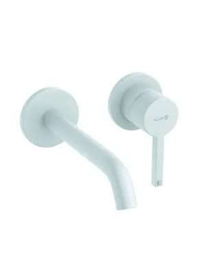 Смеситель KLUDI Pura для раковины, внешняя часть, однозахватный, белый матовый 202445315