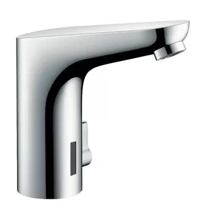 Смеситель Hansgrohe 31173 для умывальника, бесконтактный, регулировка t°,питание от сети, хром