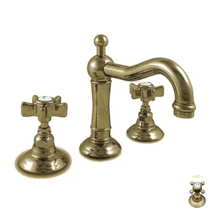 Смеситель Nicolazzi для раковины трехсекционный, бронза 1409BZ18