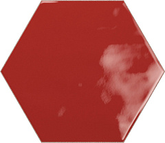 Geometry Hex Red Glossy 15x17,3 глянцевая