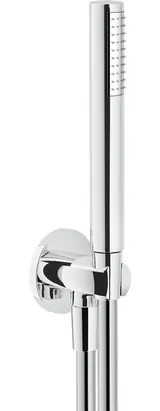 Душевой гарнитур NOBILI для встр. смес., шланговое подкл., лейка 1 режим, шланг, хром AD146/32CR