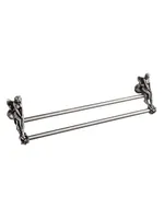 Полотенцедержатель двойной ART&MAX 60 см цвет: серебро AM-B-0988-T