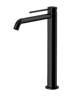 Смеситель GATTONI 9148/91NO для раковины, с донным клапаном, чёрный матовый