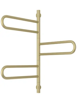 СУНЕРЖА 4.0-3С Полотенцесушитель 773х535, поворотный, 100 Вт, шампань матовая 022-0823-0773