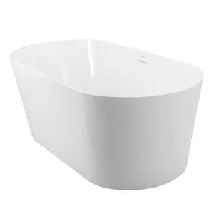 Ванна акриловая BelBagno BB416-1700-800 1705x800x615 отдельностоящая, овальная, белый