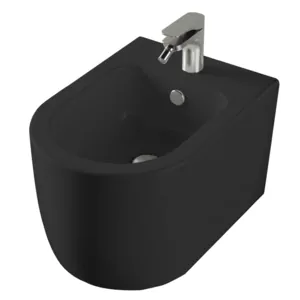 Биде подвесное Artceram (360х520) черный матовый MNB001 17 00