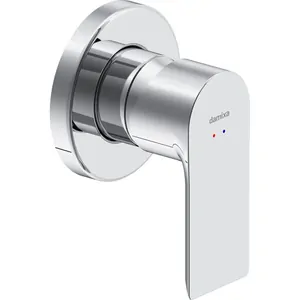 Смеситель Damixa для душа, однозахватный, встраиваемый в стену, хром 477500000