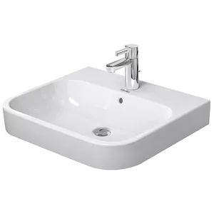 Умывальник Duravit 600х505х170 шлиф.,1 отверстие под смеситель, перелив 2318600027