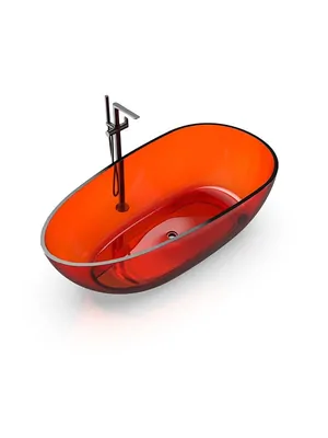 Ванна отдельностоящая Knief EGG Shape (1690х850х540) из полимерного материала, цвет: 06 Read Tea, 0700-010-06