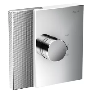 Смеситель Axor 46741000 для душа термостат, Highflow, скрытый монтаж, алмазная огранка, хром