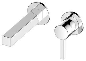 Смеситель для раковины Keuco встраиваемый, однозахватный, хром 59016 010200