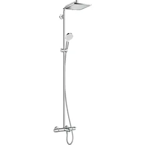Душевая система Hansgrohe E 240 Showerpipe с термостатом д/ванны,верхний и руч.душ 27298000