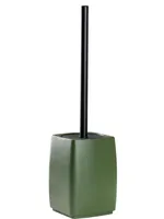 Ерш для унитаза RIDDER напольный, материал полирезин, цвет: тёмно-зелёный 2177425