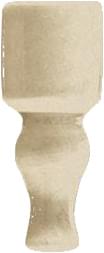 Epoque Angoli Finale Ivory Craquele 3x6