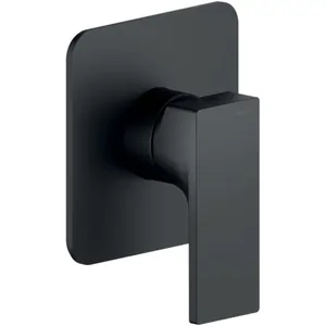 Смеситель NOBILI для душа, встраиваемый, однозахватный, черный матовый SE124108BM