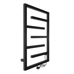 Полотенцесушитель Indigo (electrо) б/п 800х500 скрыт.монт, унив.подкл, черн.муар, DGD80-50BRRt