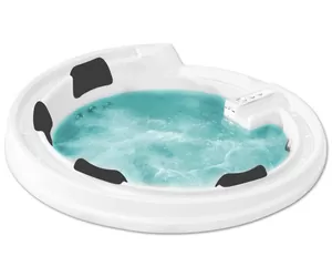 Гидромассажная встраиваемая ванна Gemy G9090 K (1900х1900х900) аэромассаж