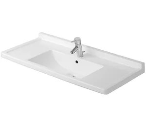 Умывальник DURAVIT 1050х485х225 антигряз. покр., отв. под смеситель, перелив 03041000001