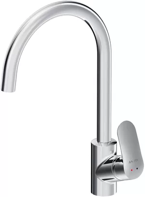 Смеситель AM.PM для кухни F8007100 с высоким поворотным изливом 200мм, цвет хром